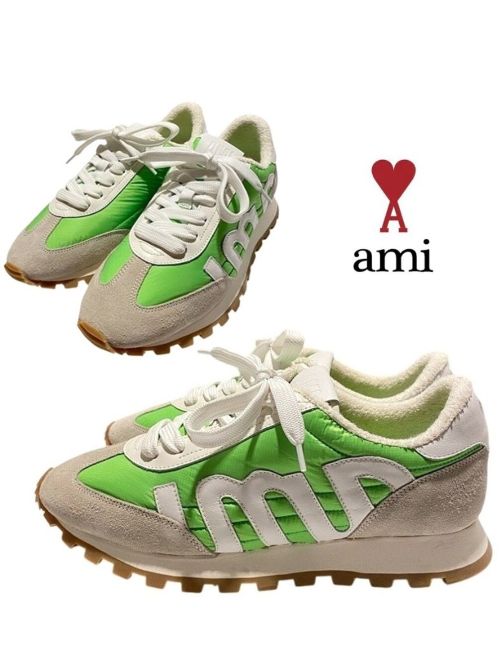 Unisex AMI Paris “Rush” Sneakers / Size EU40